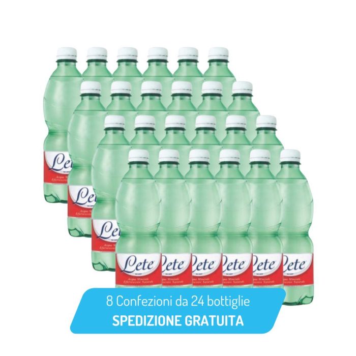 Acqua Lete – 8 confezioni da 24 bottiglie 0,5 Lt -  Box Convenienza con spedizione gratuita - immagine 1