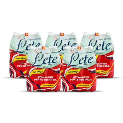 Acqua Lete – 5 confezioni da 6 bottiglie 1,5 Lt -  Box Convenienza con spedizione gratuita